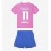 AC Milan Christian Pulisic #11 Babykleding Derde Shirt Kinderen 2023-24 Korte Mouwen (+ korte broeken)